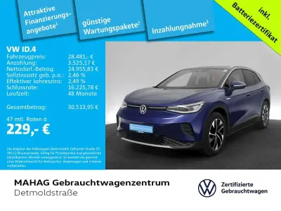 Gebraucht VW ID.4 Pro Performance 194 kW (265 PS) 2023 Blue dusk metallic/schwarz SUV