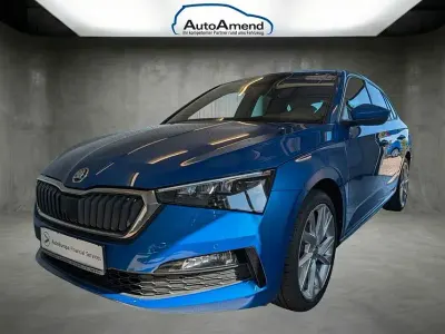 Gebraucht Skoda Scala Style 150 PS (110 kW) 2022 Raceblau metallic Kleinwagen