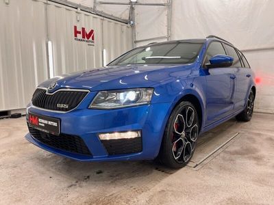 gebraucht Skoda Octavia Combi RS Leder Bi-Xenon ACC AHK Bluetoot