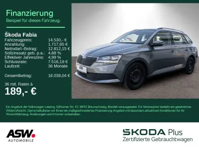 Brugt Skoda Fabia Ambition 95 HK (69 kW) 2022 Grå Hatchback