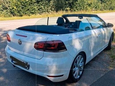 Gebraucht VW Golf Cabriolet 105 PS (77 kW) 2012 Weiß Cabrio