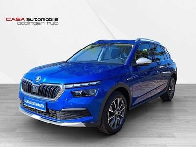 Gebraucht Skoda Kamiq ScoutLine 150 PS (110 kW) 2023 Blau SUV