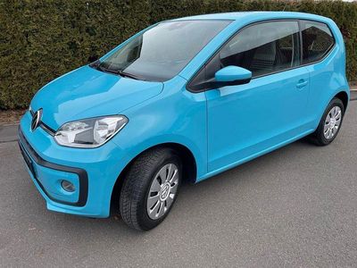 Blau Gebraucht 2021 VW up! Kleinwagen | 10.980 € (Guter Preis)