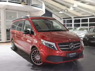Brugt Mercedes V220 Marco Polo 163 HK (119 kW) 2020 Rød MPV
