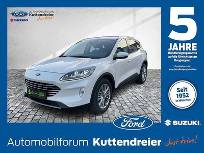 Arktisweiß (metallic) Gebraucht 2022 Ford Kuga Titanium X SUV | 25.980 € (Etwas zu teuer)