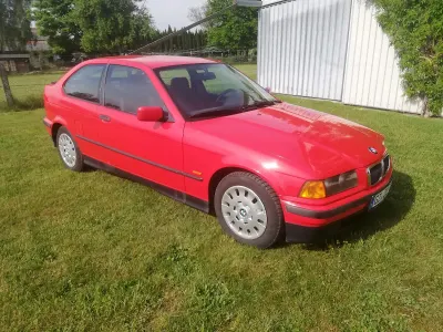 Gebraucht BMW 316 1999 Rot Coupé
