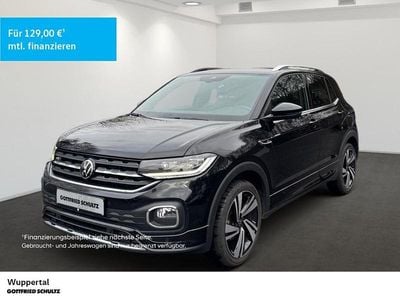 Usata VW T-Cross R-line 110 CV (80 kW) 2021 Nero SUV