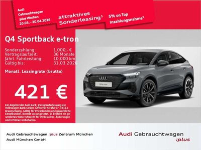 Gebraucht Audi Q4 e-tron Advanced 210 kW (286 PS) 2025 Kieselgrau SUV