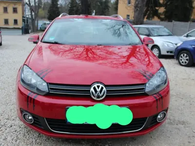 Gebraucht VW Golf VI Highline 160 PS (117 kW) 2011 Rot Kleinwagen