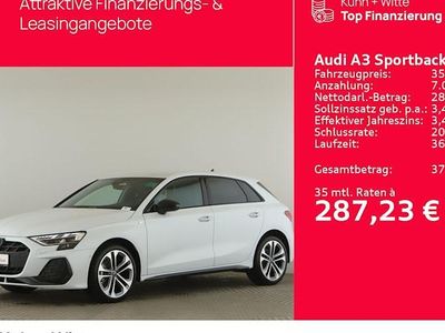 Gebraucht Audi A3 S-Line 116 PS (85 kW) 2025 Weiß Limousine