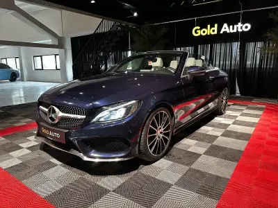 Gebraucht Mercedes C220 170 PS (125 kW) 2017 Blau Cabrio