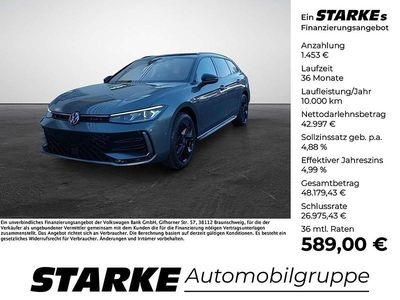 Usata VW Passat R-line 150 CV (110 kW) 2024 Grigio Station wagon