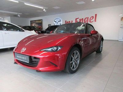 Neu Mazda MX5 Exclusive-Line 132 PS (97 kW) 2025 Magmarot Cabrio