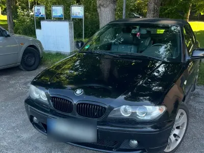 Gebraucht BMW 318 Cabriolet 143 PS (105 kW) 2004 Schwarz Cabrio