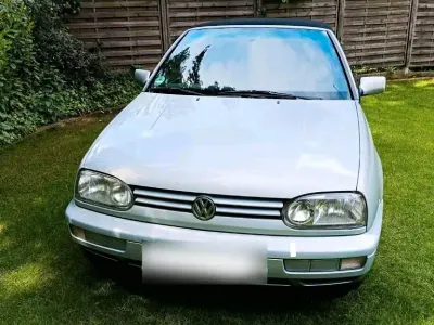 Gebraucht VW Golf Cabriolet Karmann 75 PS (55 kW) 1997 Silber Cabrio