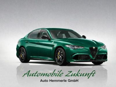 Nouvelle Alfa Romeo Giulia Quadrifoglio 519 ch (381 kW) 2026 Vert Berline