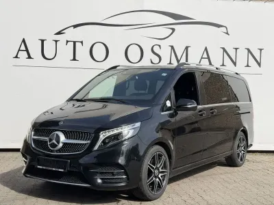 Gebraucht Mercedes V300 AMG line 239 PS (175 kW) 2020 Obsidianschwarz metallic Van / Kleinbus