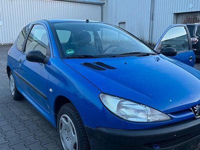 Gebraucht Peugeot 206 75 PS (55 kW) 2000 Blau Kleinwagen