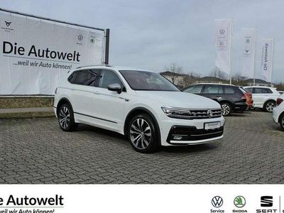 Usata VW Tiguan Allspace R-line 179 CV (131 kW) 2018 Bianco SUV