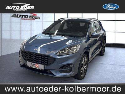 Chromablau (metallic) Gebraucht 2022 Ford Kuga ST-Line X SUV | 27.880 € (Etwas zu teuer)
