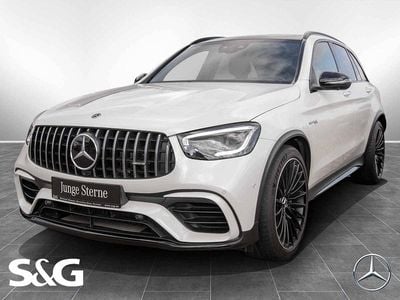 Designo diamantweiß bright Gebraucht 2021 Mercedes GLC63 AMG AMG SUV | 57.777 € (Fairer Preis)