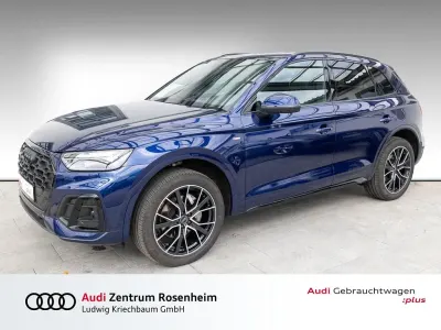 Gebraucht Audi Q5 S-Line 204 PS (150 kW) 2023 Navarrablau metallic SUV