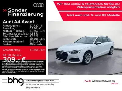 Gebraucht Audi A4 Basis 204 PS (150 kW) 2024 Weiß Kombi
