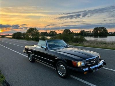 Usata Mercedes SL380 218 CV (160 kW) 1981 Nero Coupé