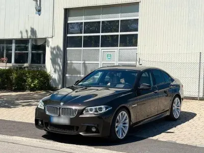 Brugt BMW M550 Shadowline 449 HK (330 kW) 2014 Brun Sedan