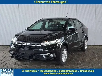 Używany Dacia Logan Expression 90 KM (66 kW) 2024 Czarny Sedan/Limuzyna