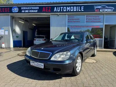 Gebraucht Mercedes S320 224 PS (164 kW) 1999 Blau Limousine