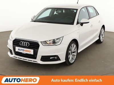 Weiß Gebraucht 2017 Audi A1 Sportback S-Line Kleinwagen | 15.290 € (Etwas zu teuer)