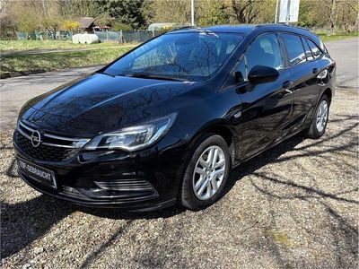 Gebraucht Opel Astra Edition 110 PS (80 kW) 2017 Schwarz Kombi
