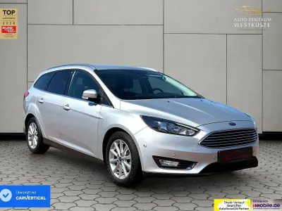 Second-hand Ford Focus Titanium 120 CP (88 kW) 2018 Argintiu Break