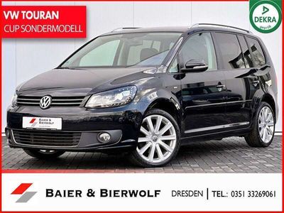 gebraucht VW Touran 1.4 TSI Cup PDC SHZ AHK XENON 1.HAND TOP