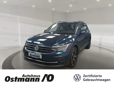 Używany VW Tiguan Sport 150 KM (110 kW) 2021 Niebieski SUV