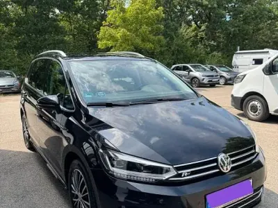 Gebraucht VW Touran R-line 150 PS (110 kW) 2020 Schwarz Van / Kleinbus