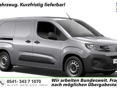 Neu Peugeot Partner 131 PS (96 kW) 2026 Artense silber metallic Van / Kleinbus
