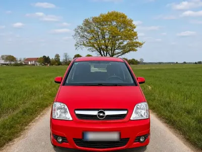 Używany Opel Meriva 105 KM (77 kW) 2005 Czerwony Minivan