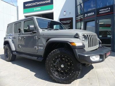 Occasion Jeep Wrangler Unlimited Sahara 381 PK (280 kW) 2023 Grijs SUV