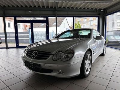 Usata Mercedes SL500 306 CV (225 kW) 2002 Argento Cabrio