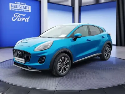 Neu Ford Puma Titanium 125 PS (91 kW) 2025 Digital aqua blue metallic SUV