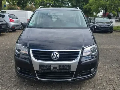 Gebraucht VW Touran Cross 105 PS (77 kW) 2007 Schwarz Van / Kleinbus