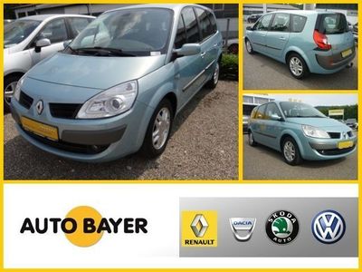 Gebraucht Renault Grand Scénic II Exception 135 PS (99 kW) 2008 Blau metallic Van / Kleinbus