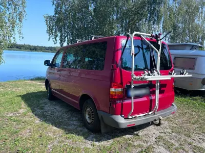 Gebraucht VW Caravelle 131 PS (96 kW) 2008 Rot Van