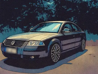 Gebraucht VW Passat 131 PS (96 kW) 2003 Grau Limousine