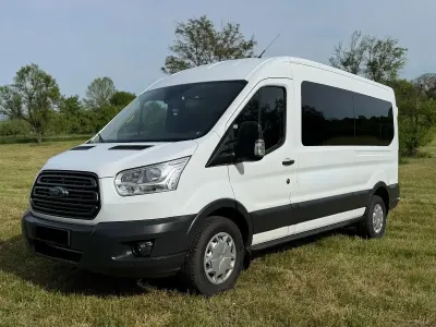 Gebraucht Ford Transit 131 PS (96 kW) 2019 Weiß Van / Kleinbus