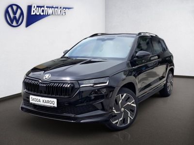 gebraucht Skoda Karoq 2.0 TSI Sportline 4x4 DSG*AHK*NAVI*ACC*LED