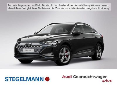 Schwarz Gebraucht 2025 Audi Q8 Sportback e-tron S-Line SUV | 64.650 € (Fairer Preis)