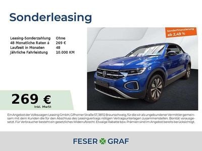 Usata VW T-Roc Cabriolet Goal 116 CV (85 kW) 2025 Blu Cabrio